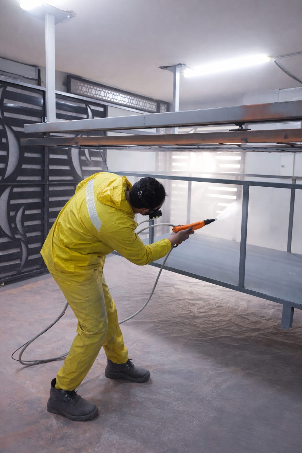 Electrostatic Painting Process